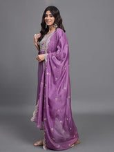 Printed Cotton Blend Kurta With Pants & Dupatta